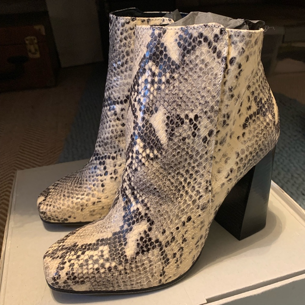 Shellys London Florrie Snake Bootie